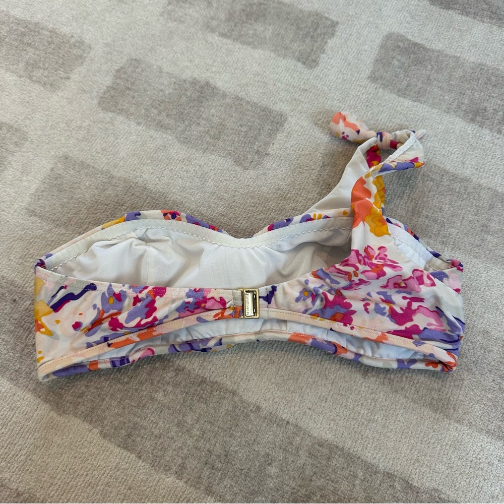 Zimmermann Women’s Floral One Shoulder Bikini Top (Size 10/12) - Picture 2 of 11